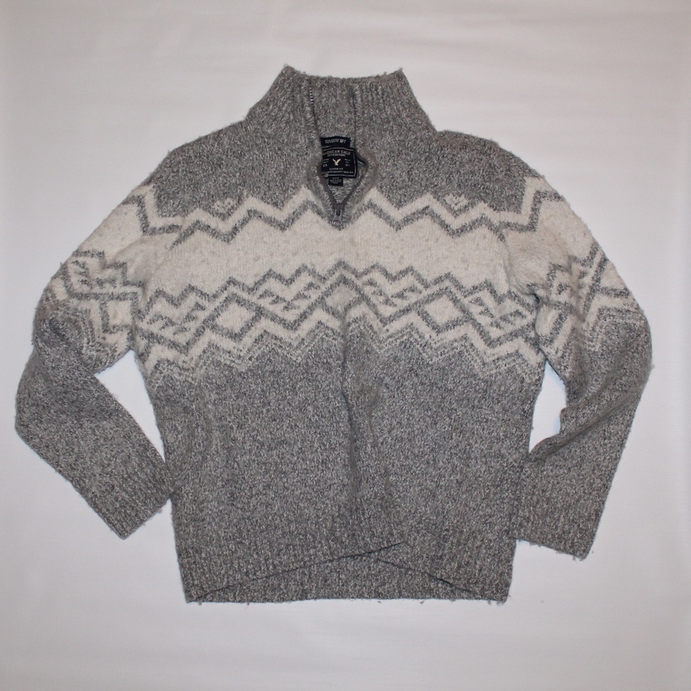 American Eagle Seriously Soft Zip Up Sweater M